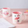 Canecas de porcelana personalizadas xícaras de sublimação branca de 12 onças canecas cerâmicas canecas de cerâmica de café promocional em branco